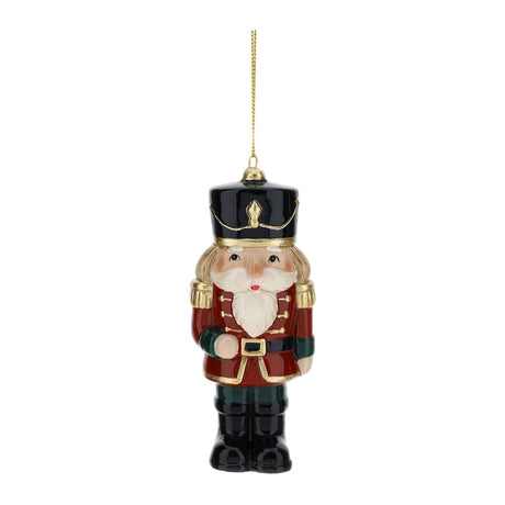HERVIT - Soldatino Ceramica X'Mas 12Cm Appendere