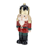 HERVIT - Soldatino Ceramica X'Mas 29Cm Rosso/Verd