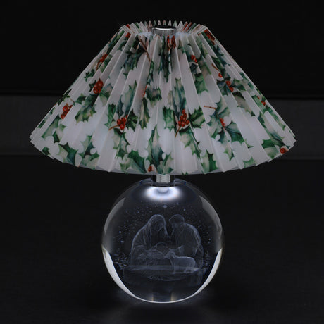HERVIT - Lampada Led Crystal Planet Dia.16Xh16Cm