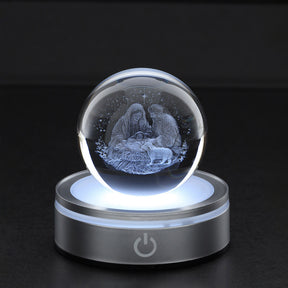HERVIT - Sfera Crystal Planet Nativita' Dia.6Cm
