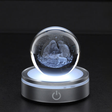 HERVIT - Sfera Crystal Planet Nativita' Dia.6Cm