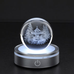 HERVIT - Sfera Crystal Planet Carousel Dia.6Cm