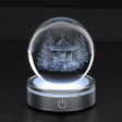 HERVIT - Sfera Crystal Planet Carousel Dia.8Cm