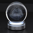 HERVIT - Sfera Crystal Planet Nativita' Dia.10Cm