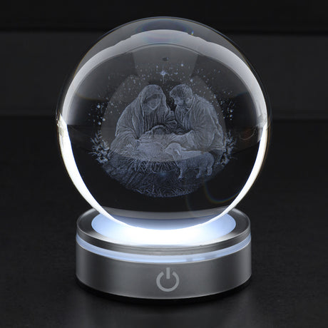 HERVIT - Sfera Crystal Planet Nativita' Dia.10Cm