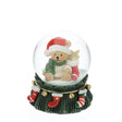 HERVIT - Palla Acqua/Neve Resina Dia.4,5Xh6Cm