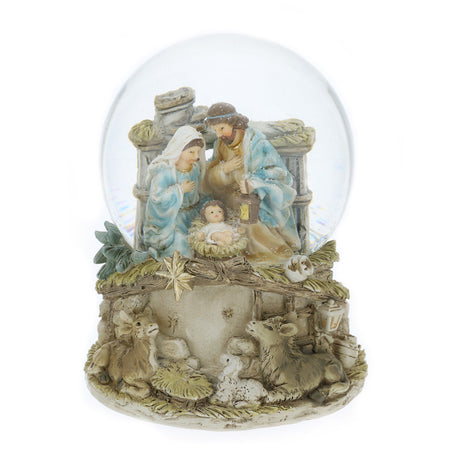 HERVIT - Palla Acqua/Neve Resina Dia.10Xh15Cm