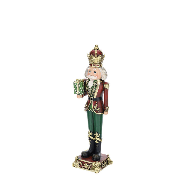 HERVIT - Soldatino York Resina H35Cm Rosso/Verde