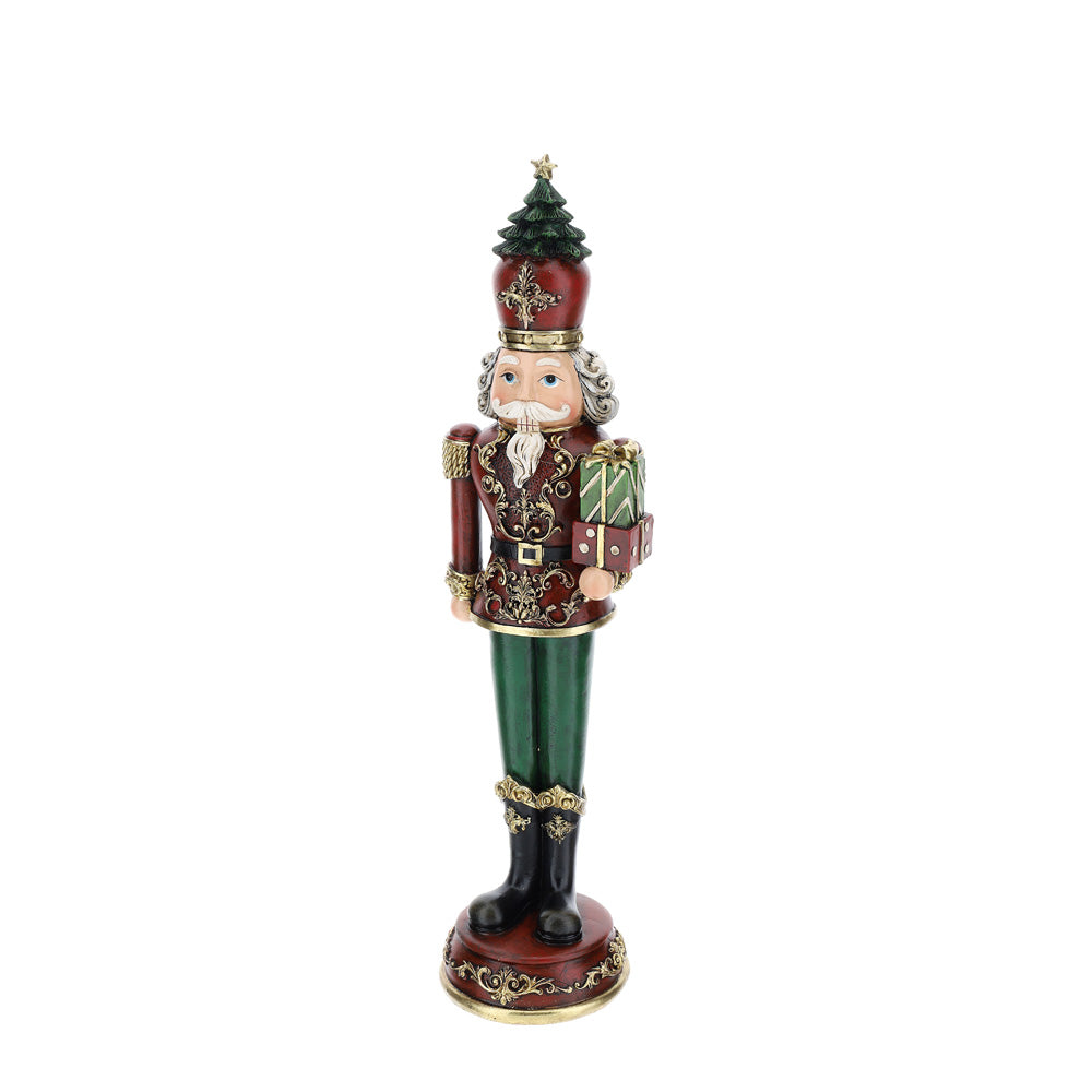 HERVIT - Soldatino York Resina H43Cm Rosso/Verde