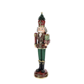 HERVIT - Soldatino York Resina H43Cm Rosso/Verde
