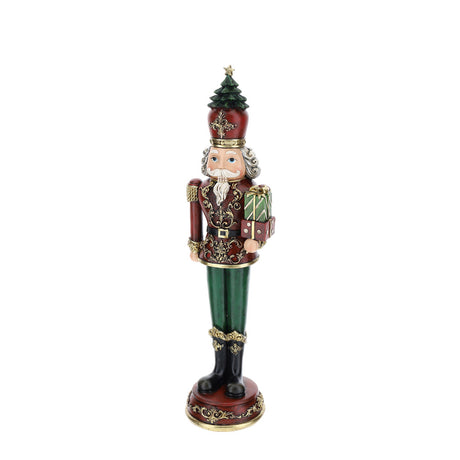 HERVIT - Soldatino York Resina H43Cm Rosso/Verde
