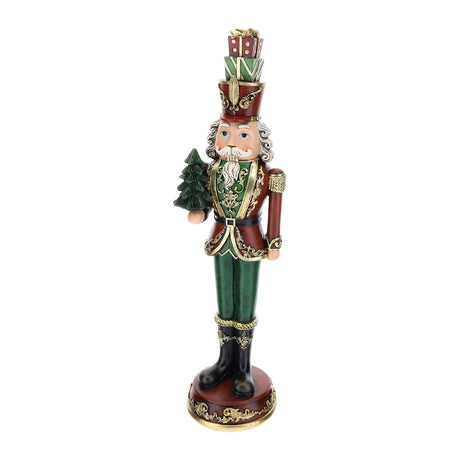 HERVIT - Soldatino York Resina H53Cm Rosso/Verde
