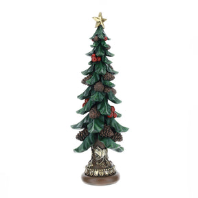 HERVIT - Albero Di Natale Resina H41Cm Verde