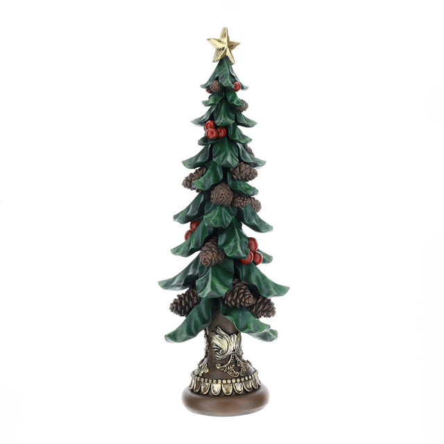 HERVIT - Albero Di Natale Resina H41Cm Verde
