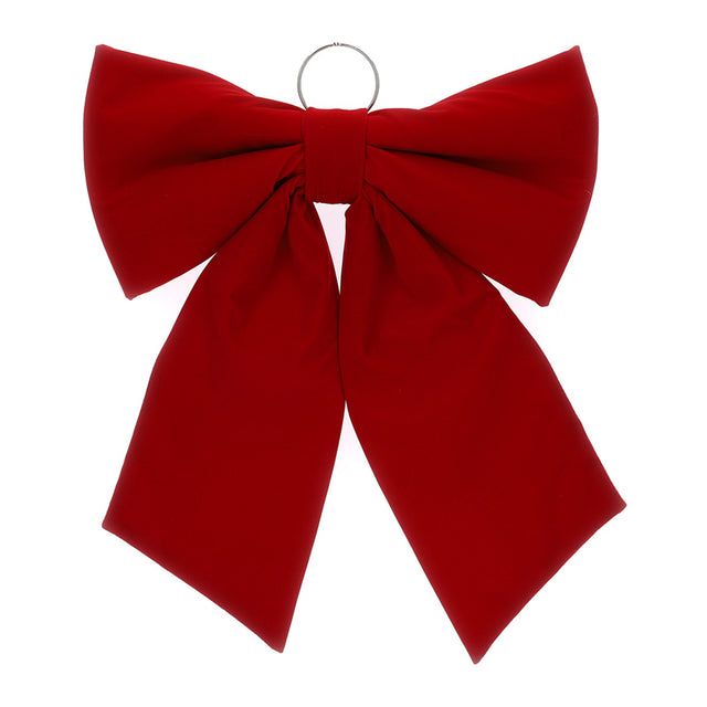 HERVIT - Fiocco Velluto Rosso 43X53Cm Imbottito