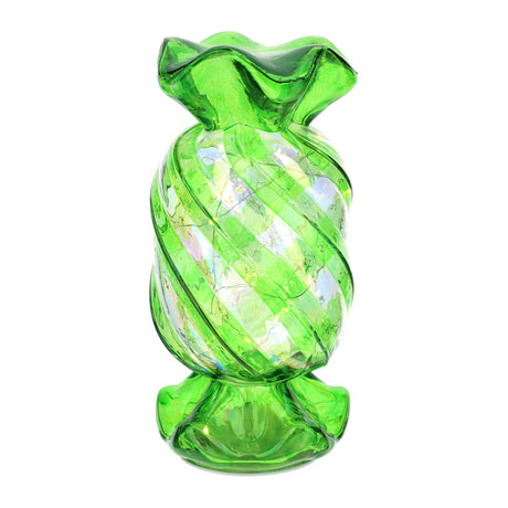 HERVIT - Caramella Vetro Verde X'Mas 12X12Xh24Cm