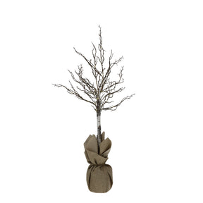 HERVIT - Albero Betulla Artif.97Cm C/70Luci Led