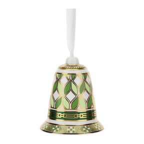 HERVIT - Campana Porcellana Matcha Dia.8Xh9Cm