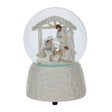 HERVIT - Palla Acqua/Neve Base Porc.Dia.10X15Cm