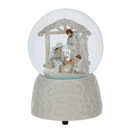 HERVIT - Palla Acqua/Neve Base Porc.Dia.10X15Cm