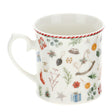 HERVIT - Tazza Mug Porcellana X'Mas Dia.9X10Cm