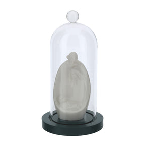 HERVIT - Teca Campana Vetro Dia.9X20Cm Nativita'