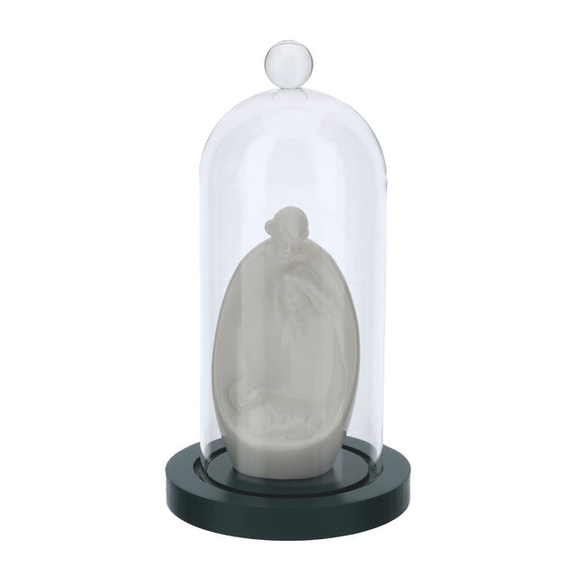HERVIT - Teca Campana Vetro Dia.9X20Cm Nativita'