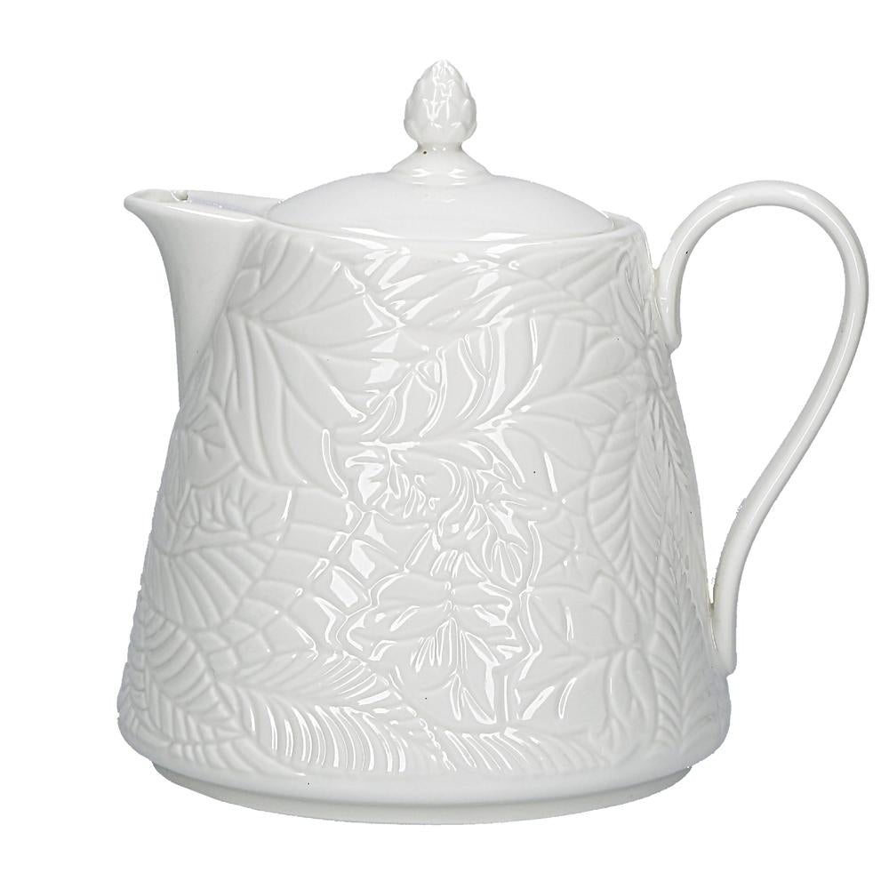 WHITE PORCELAIN - Bosco Teapot 1200 Cc