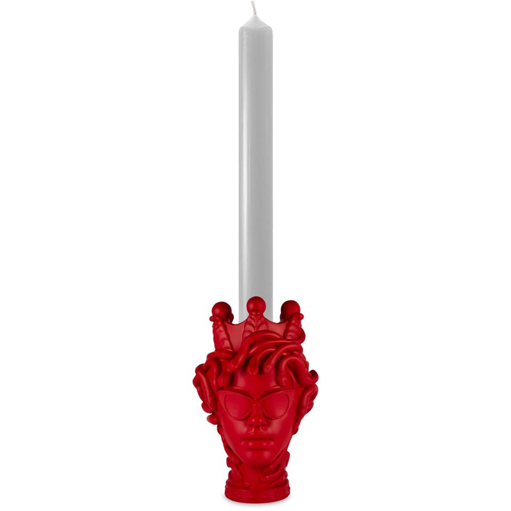 BACI MILANO - La Vipera Red Candle Holder