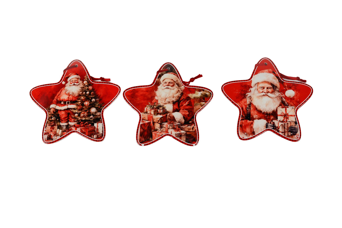 DO-HOME - Pendente Stella In Ceramica 22X21Xh.0.8 Cm