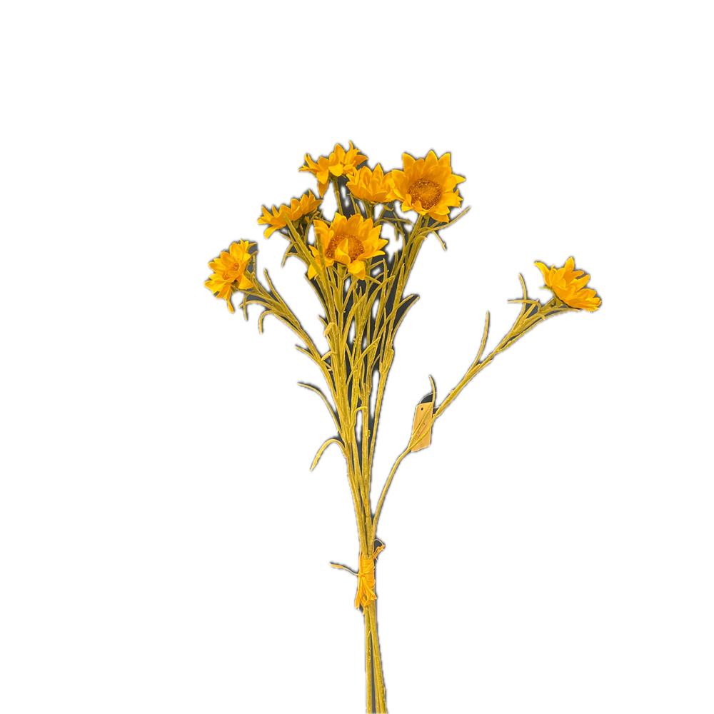 EDG - Mazzetto Con 7 Minigirasoli H 63 Cm