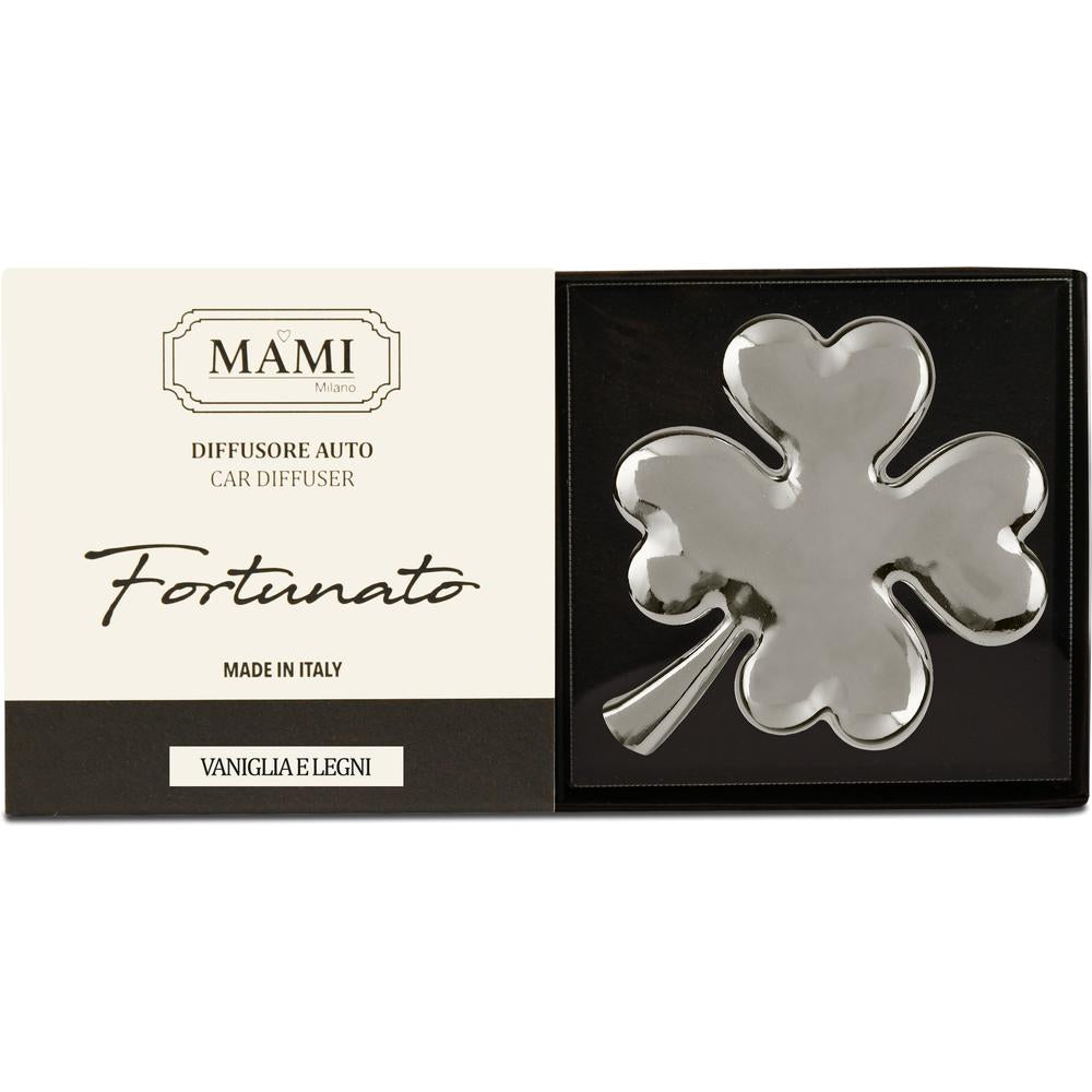 MAMI MILANO - Fortunato - Silver Car Diffuser Vanilla And Woods