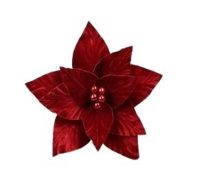 DO-HOME - Pick Stella Di Natale Rossa In Plastica 44X44Xh.55 Cm