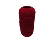 DO-HOME - Vaso Fiocchi In Ceramica Velluto Rosso D.15,5Xh.30 Cm