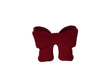DO-HOME - Vaso Fiocco In Ceramica Velluto Rosso 21X7Xh.17,5 Cm