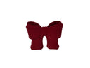 DO-HOME - Vaso Fiocco In Ceramica Velluto Rosso 21X7Xh.17,5 Cm