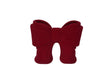DO-HOME - Vaso Fiocco In Ceramica Velluto Rosso 25X9Xh.21 Cm