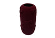 DO-HOME - Vaso Fiocchi In Ceramica Velluto Bordeaux D.15,5Xh.30 Cm