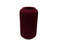 DO-HOME - Vaso In Ceramica Velluto Bordeaux D.16,5Xh.30,5 Cm