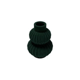 DO-HOME - Vaso In Ceramica Velluto Verdone D.15Xh.20 Cm