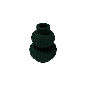 DO-HOME - Vaso In Ceramica Velluto Verdone D.15Xh.20 Cm