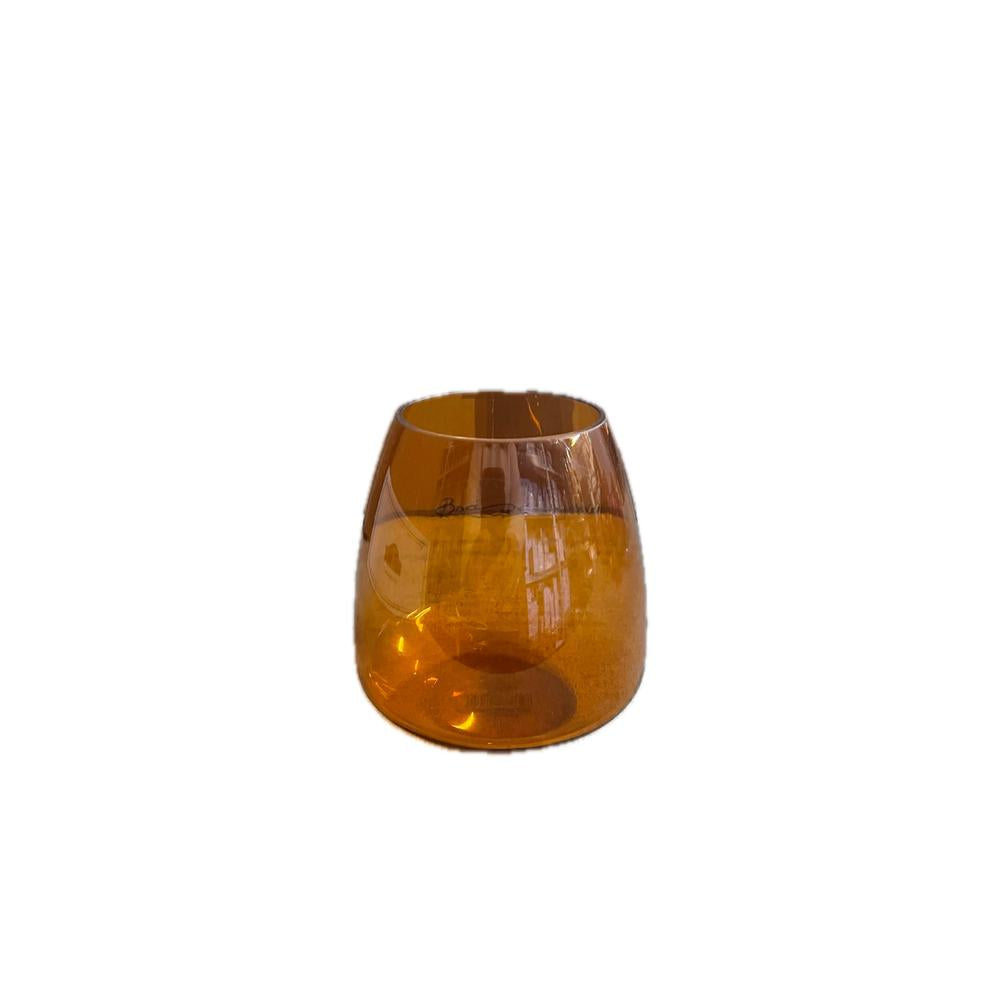 BACI MILANO - Vaso Acrílico Naranja x6Pzs