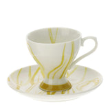 HERVIT - Box 2 Tazzine Caffe' Tulip Giallo 9X7Cm