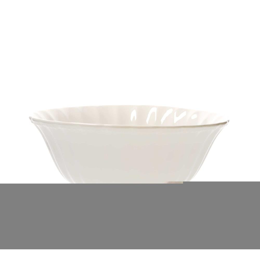 WHITE PORCELAIN - Ducale Salad Bowl 23 cm