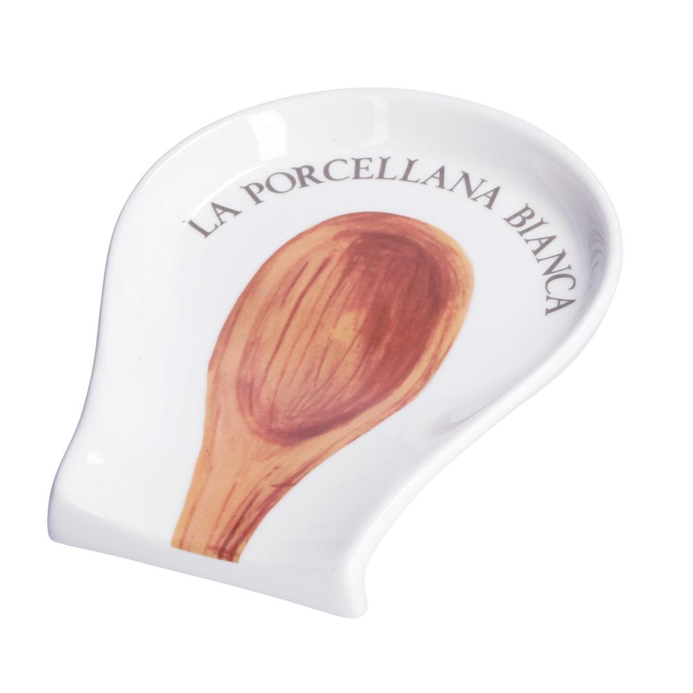 WHITE PORCELAIN - Preserve Deco Spoon Rest 17X14 Cm