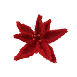 DO-HOME - Fiore Rosso In Tessuto D.30 Cm