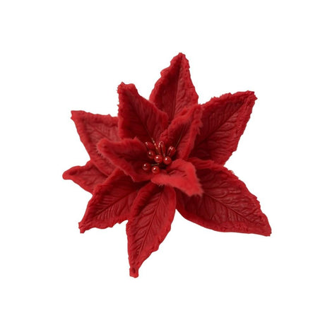 DO-HOME - Fiore Rosso In Tessuto D.40 Cm