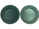 DO-HOME - Sottopiatto Verdone In Plastica D.33Xh.1 Cm [Chiaro]