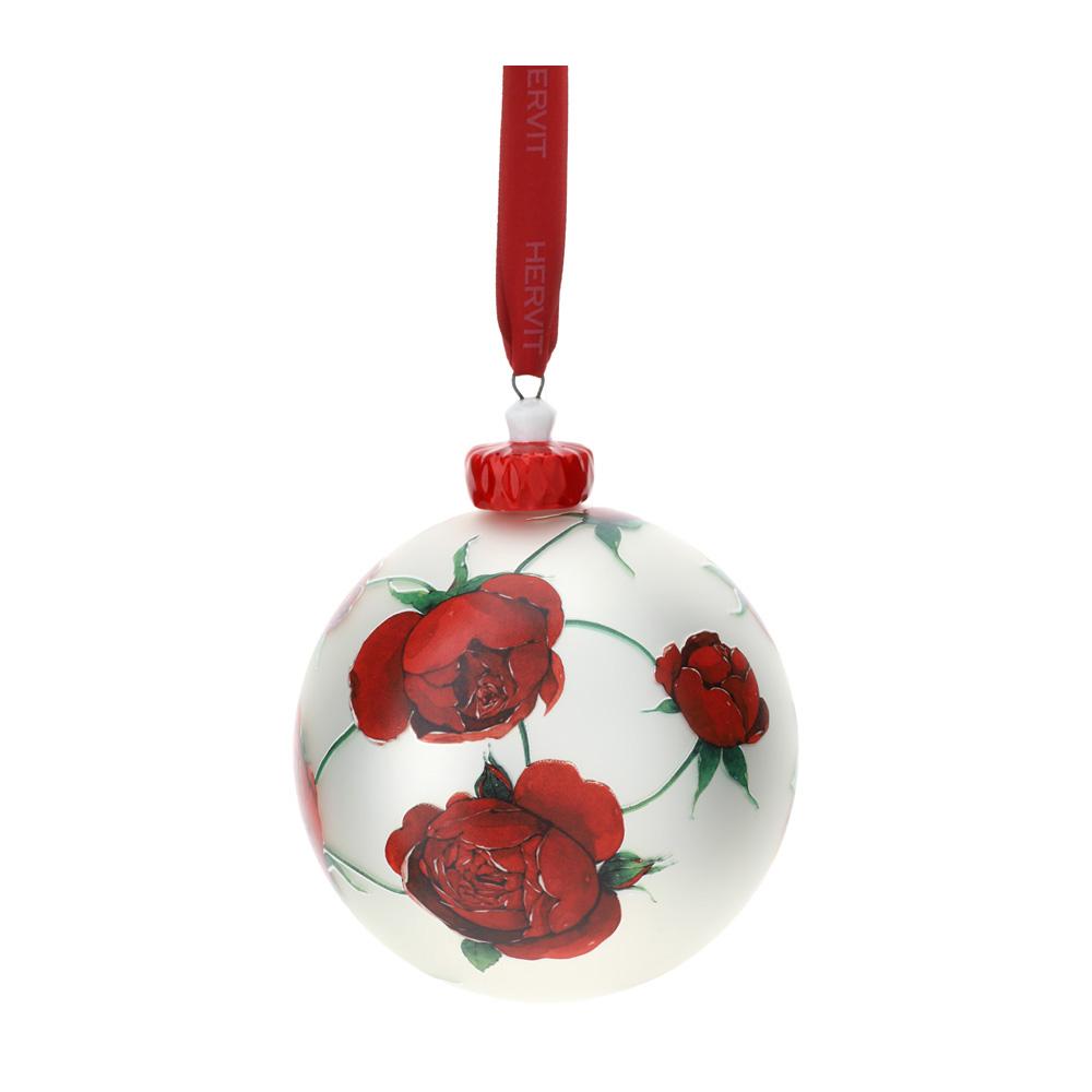 HERVIT - Sfera Vetro Soff.Dia.10Cm Rose Baccarat