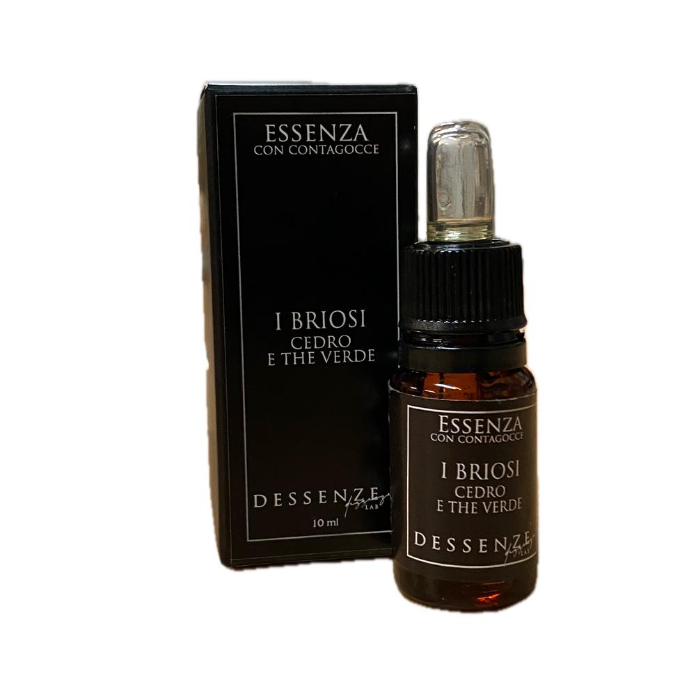 DIVINE ESSENZE - Essenza Con Contagocce 10Ml I Briosi Cedro/The Verde